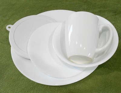 ❤️ NEW 30-pc Corelle WINTER FROST WHITE DINNERWARE SET w/ Mugs