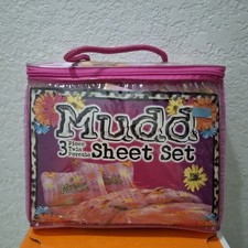 Vintage Mudd Y2K 3pc Bedding Set Super Rare Multicolor Floral Funky Fun Teens