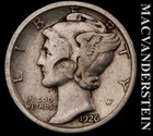 1926 Mercury Dime- Scarce Better Date- No Reserve #K546