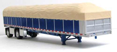 DCP NEWLY TOOLED blue Wilson spread axle covered wagon trailer 1/64 no box - Picture 4 of 4