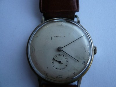 PIERCE Vintage Armbanduhr 1940er Herren