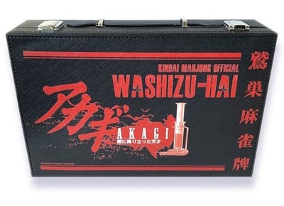 Akagi Mahjong Legend Akagi Iwao Washizu Transparet Tile Set Japan