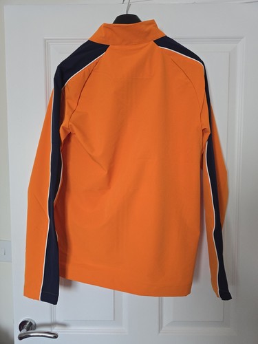 Cast Mens Rangers Anthem Orange Jacket 2023/24 Adults Top Size Small - Picture 4 of 7