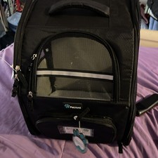 Pet Cat Dog Carrier Backpack Travel Bag Airline Approved Soft Comfort Mesh Puppy