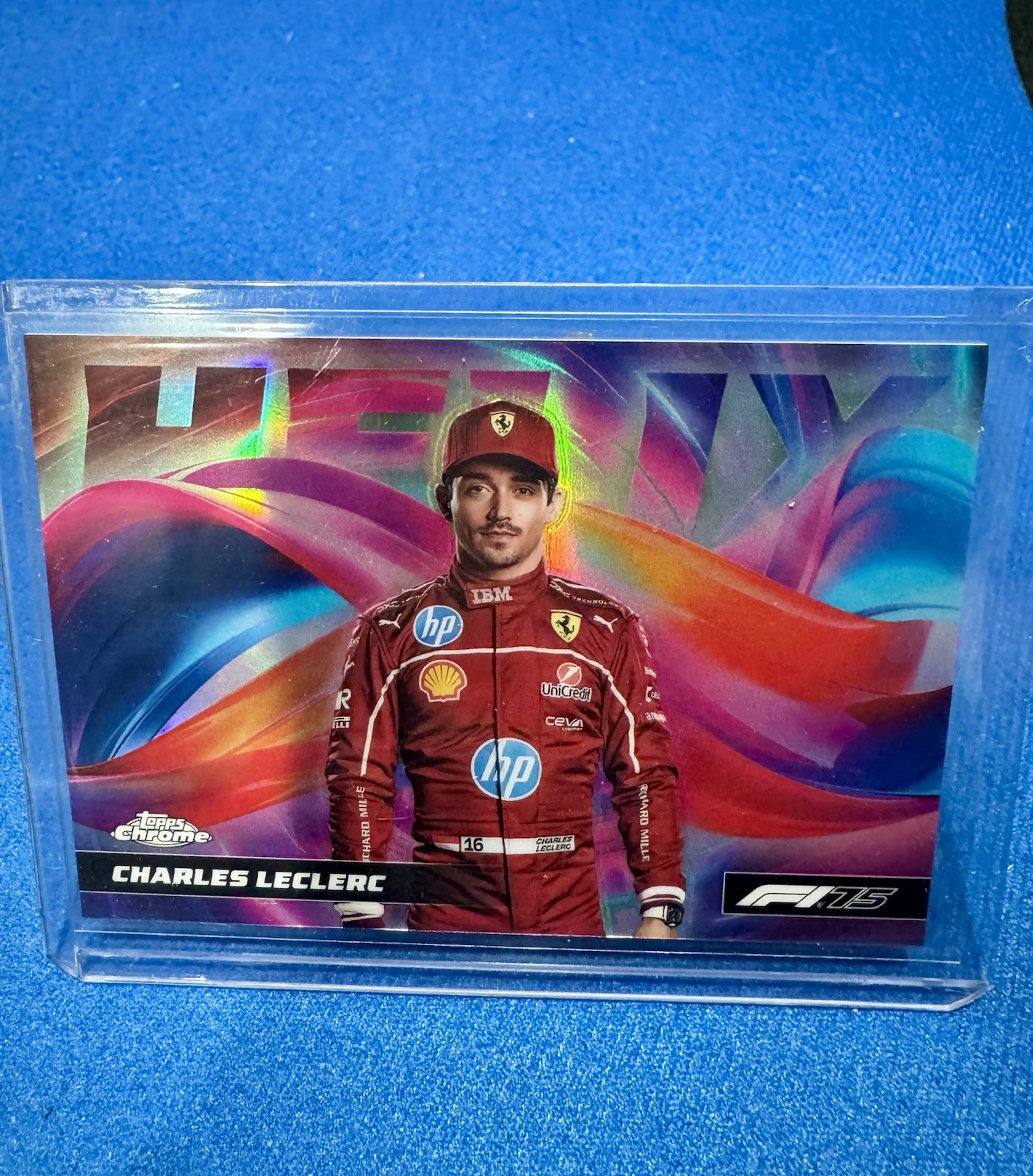 2025 Topps Chrome Formula 1 F1 Helix Charles Leclerc Case Hit SSP #HLX-3