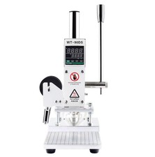 Desktop Mini Manual Hot Stamping Machine Leather Heat Press Stamping Machine