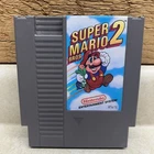 Nintendo NES Super Mario Bros. 2 Game Cartridge Authentic Retro 1988 NTSC