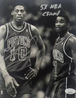 Dennis Rodman Signed METALLIC Photo 8x10  NWO Bulls Worm Autograph HOF JSA HOGAN