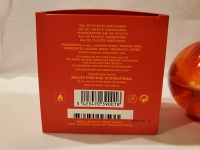 2 ISSEY MIYAKE*LE FEU D'ISSEY*perfume HUGE 2.5oz 75ml + 50ml RARE