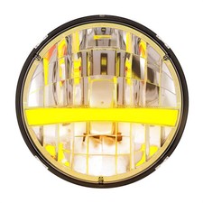 United Pacific 31458 7 Hp Cree Led Headlight Turn Signal Amber United Pacific 31458 7 Hp Cree Led Headlight Turn Signal Amber