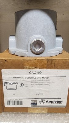 EGS Appleton CAC100 - 1 Inch Aluminum Codemaster New NIB Quick Ship
