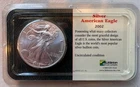 2002 American Silver Eagle $1 1 oz .999 Fine Silver BU Uncirculated Littleton Pa