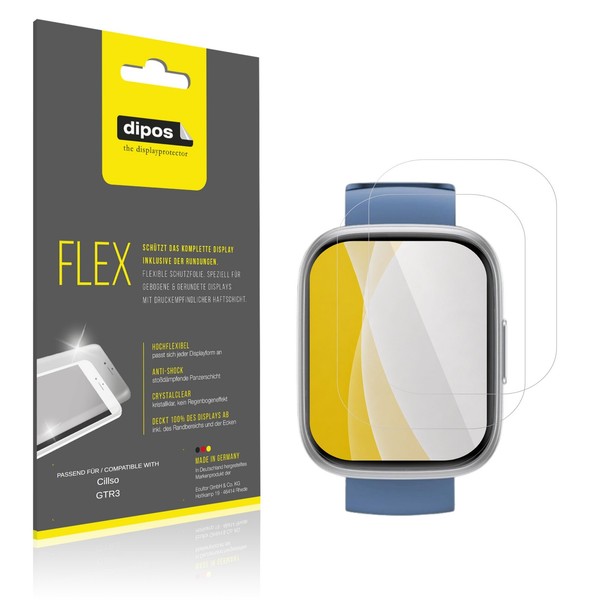 2X 3D Full Cover Schutzfolie FüR Cillso GTR3 Panzerfolie Anti-Shock Display-image