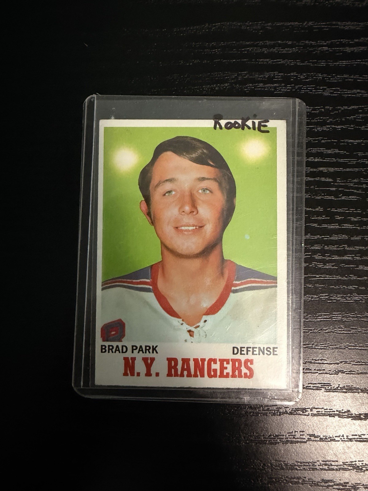 1970-71 Topps - Brad Park #67 (RC) New York Rangers - Solid Condition