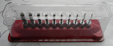 Snap-on 14 Dr 10pc Sae Hex Driver Bit Socket Set 116-14 110etmay In Tray