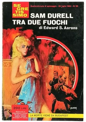 Sam Durell Zwischen zwei Feuern Edward S. Aarons Secret Mondadori Nr. 58