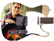 Vince Gill Signed Autographed Graphics Photo Guitar ACOA
