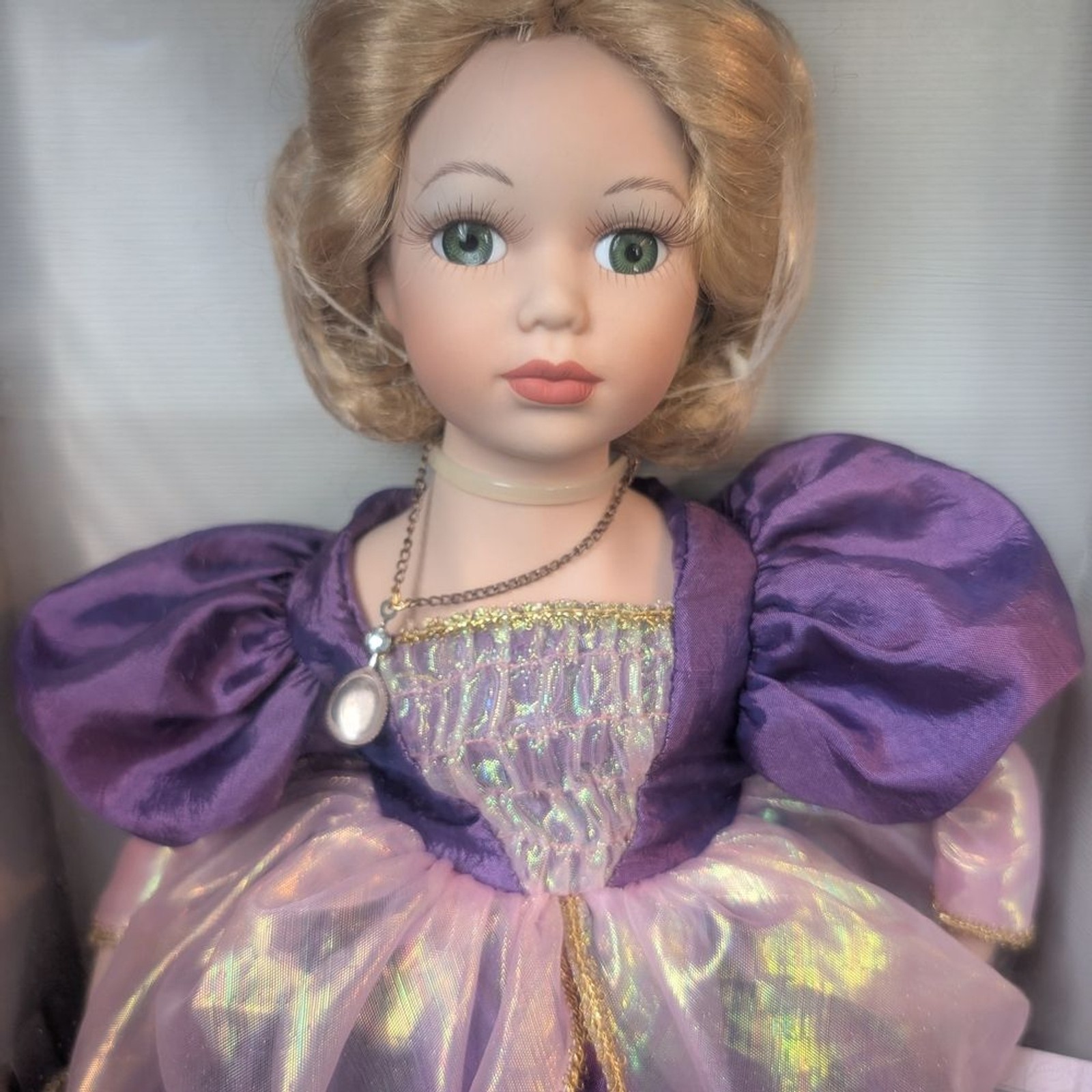 Authentic NIOB Collectible Memories Handcrafted Porcelain Cinderella Doll image 3