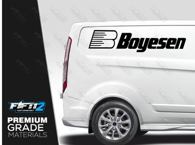 Boyesen großer Van Vinyl Grafik Aufkleber Sticker Wrap Motocross MX Road