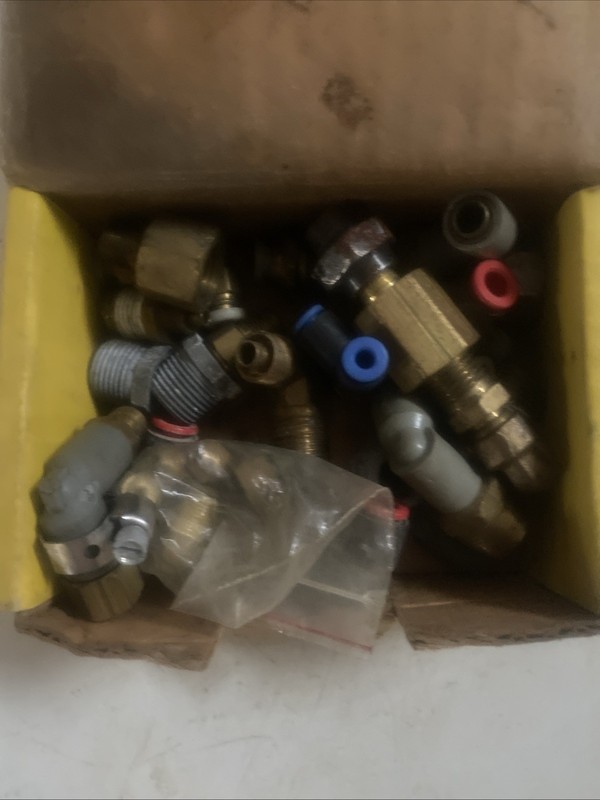 A Assortment of Different Air Fittings for Various Applications