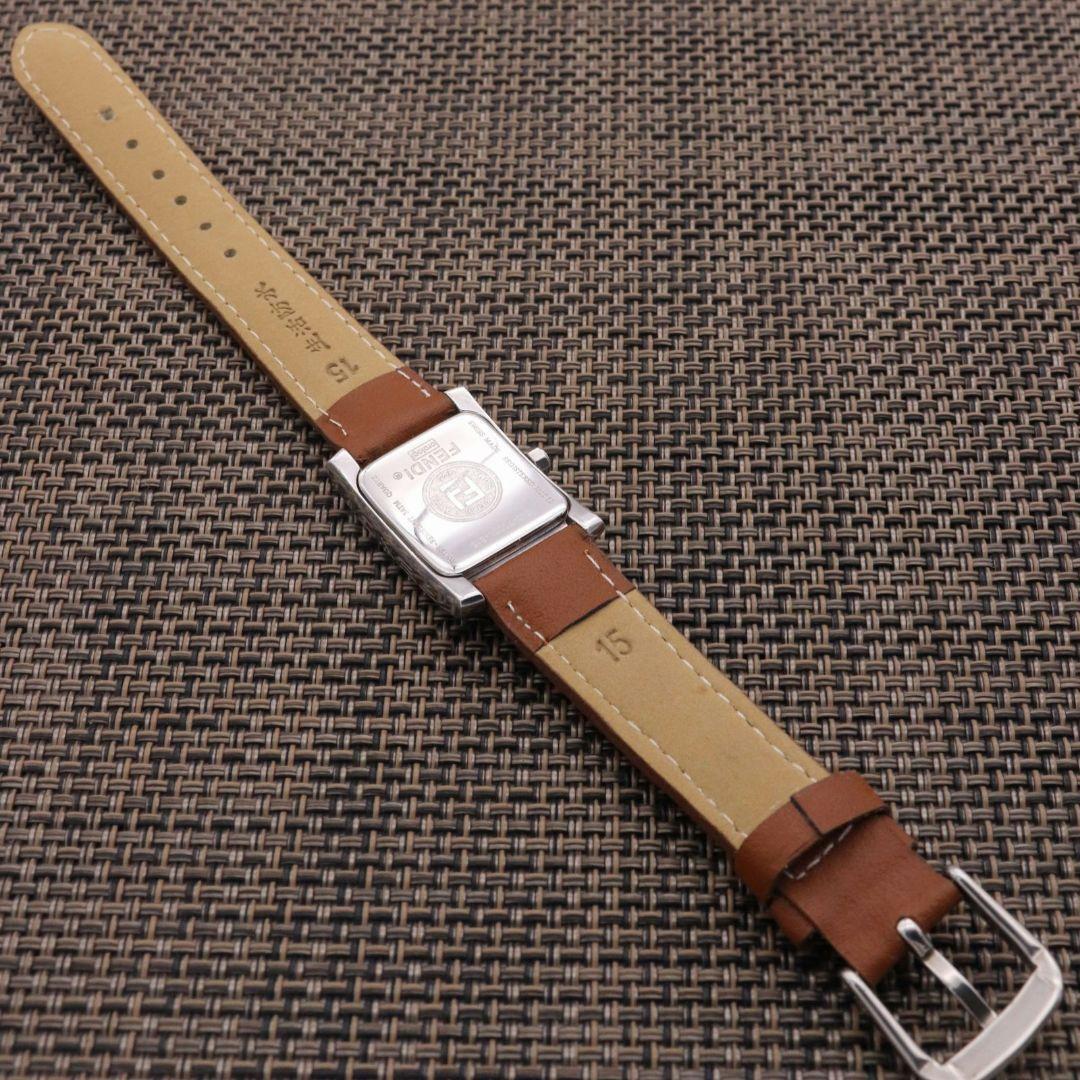 Fendi 7000L Watch - New Battery, White Dial, Leather Strap Fendi 7000L Watch - New Battery, White Dial, Leather Strap