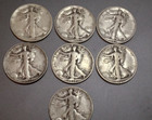 New Listing1934-1944 Walking Liberty 90% Silver Half Dollar Mix Lot of 16 C143