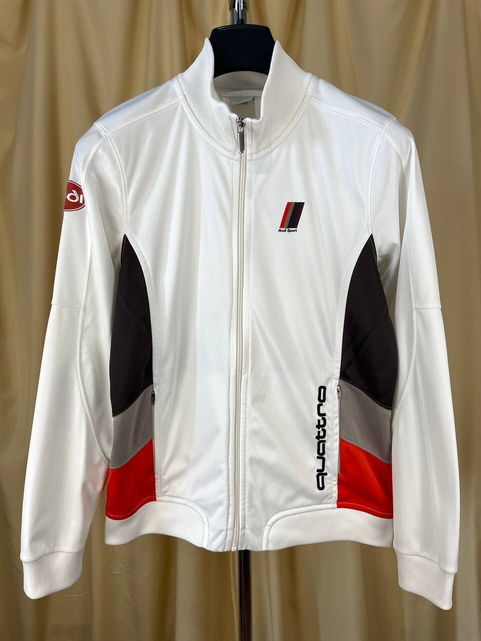 Audi Quattro Heritage Track Jacket Embroidered Logo X… Gem