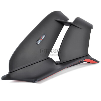 Aerodynamic Side Fairing Winglets Wings Spoiler For Kawasaki ZX