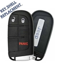 3B SMART KEY SHELL FOR JEEP GRAND CHEROKEE 2014 - 2020  M3N40821302 TOP QUALITY