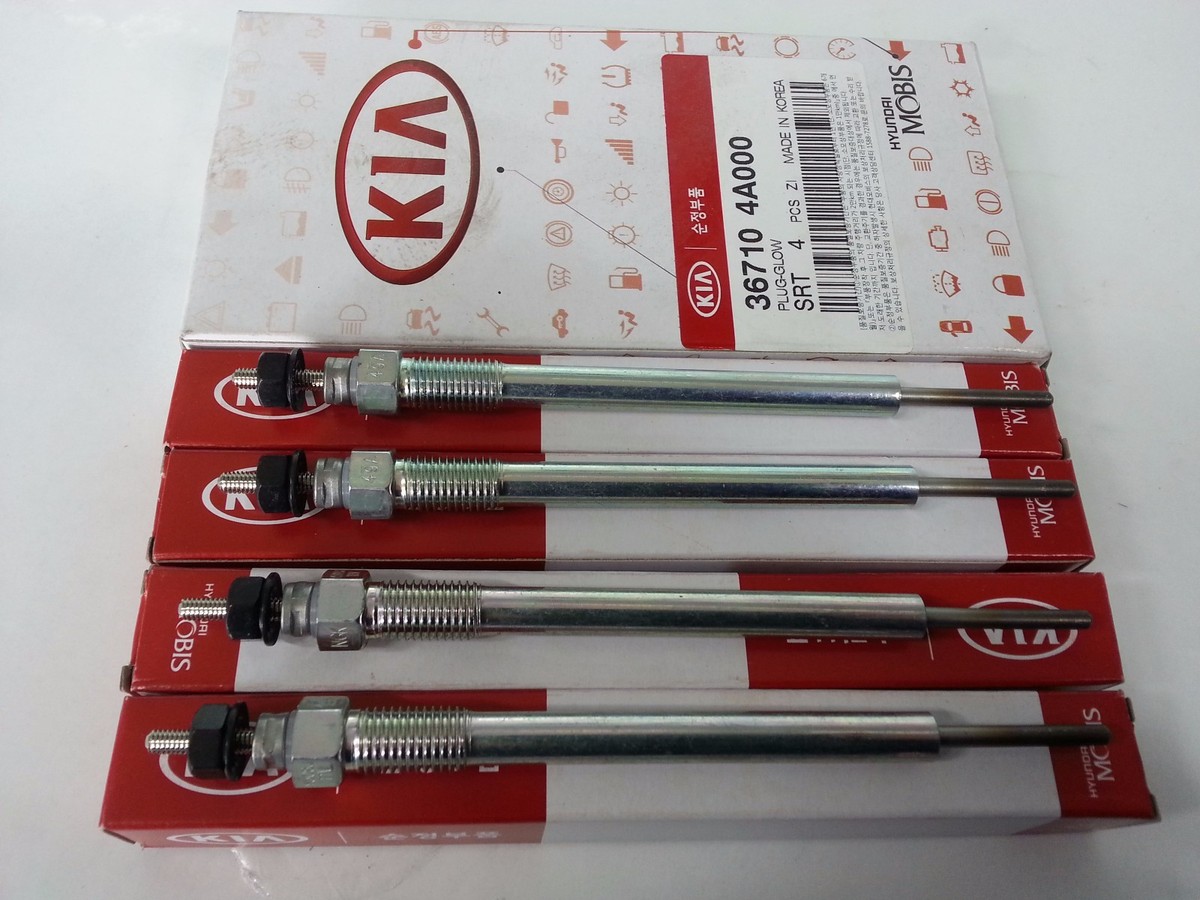 ドレミ　　　　　　　　　　　　　　PORTER　GLOW Ignition Glow Plug 4PC For Hyundai Porter2 H100 Starex H1 2.5L