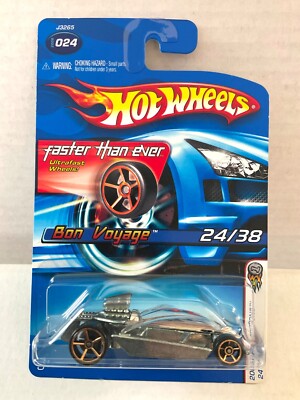 Hot Wheels BON VOTAGE - Faster Than Ever FTE - 2006 #024 - Boat Car!
