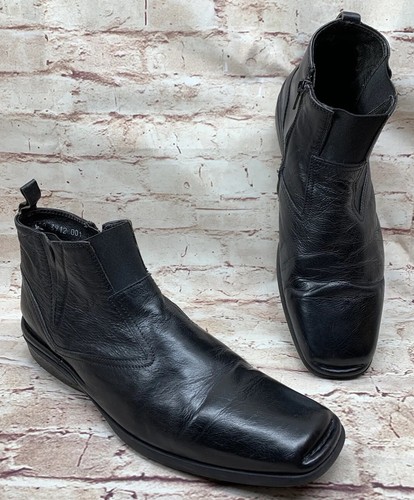 Bacco Bucci Mens Ankle Boots Leather 