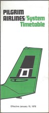 Pilgrim Airlines system timetable 1/15/78 [8071] Buy 4+ save 25%