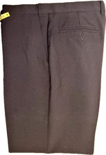 Chaps Total Comfort Men's Drk Blue Flat Front Dress Pants W36 L30 Dry Clean Only