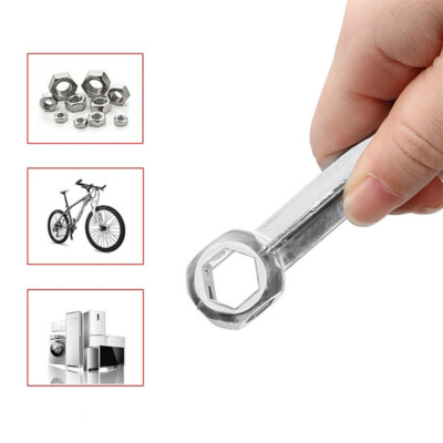 Bike 10 In 1 Dog Bone Mini Pocket Hexagon Wrench Multi-Tool Bicycle Keychain-KE