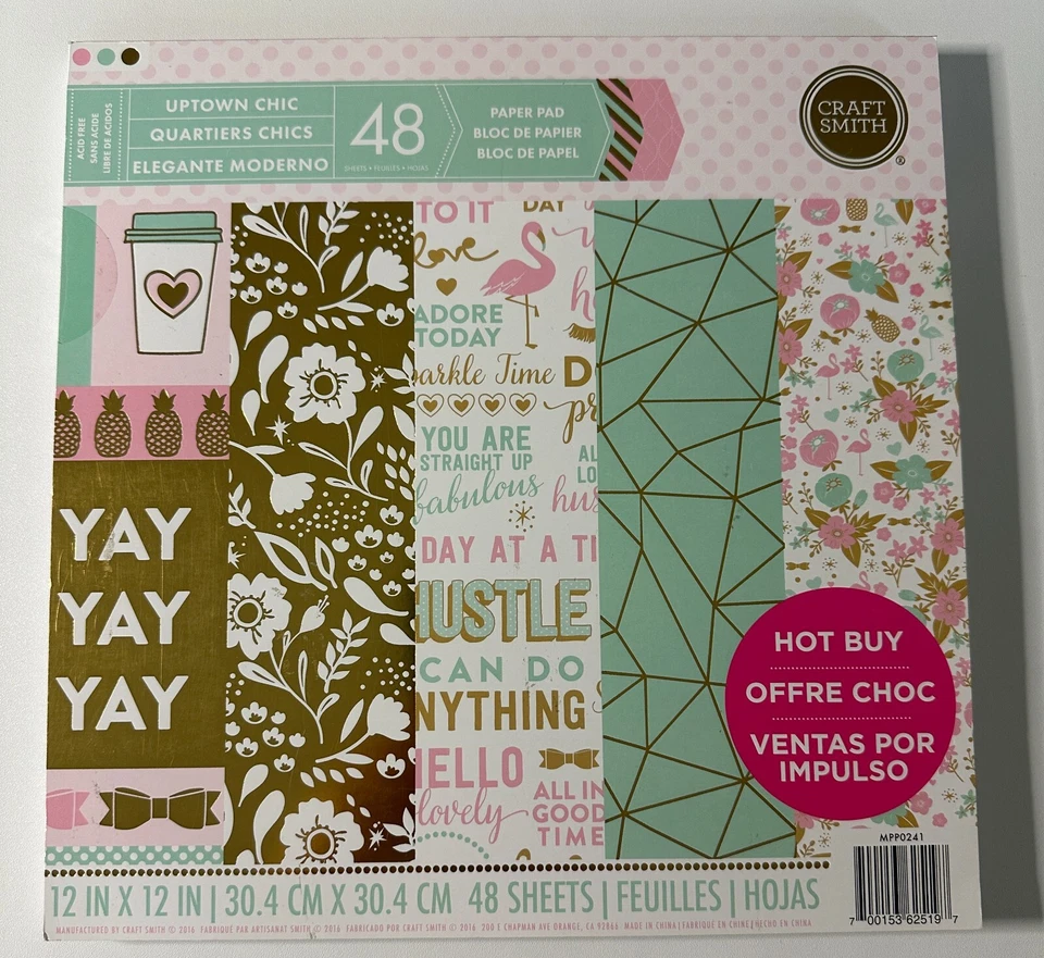 Craft Smith 12 x 12 Paper Pad Multiple Variations Available-You Choose - Image 4 of 4