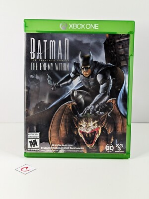 Batman The Enemy Within Telltale Series (Xbox One Series X) Game Disc and Case
