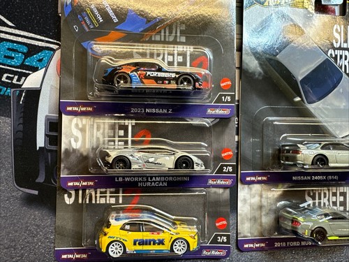 Hot Wheels 2024 Premium Car Culture "Slide Street 2" Complete Set of 1 - 5 - Picture 4 of 4