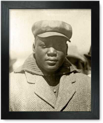 Impression encadrée : Jack Johnson, en casquette, 1910 - Photo 1 sur 4