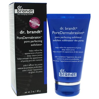 Dr. Brandt PoreDermabrasion Pore Perfecting Exfoliator Full Size 2oz 