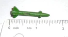 G I JOE VEHICLE PLAYSET PART 1985 Silver Mirage Motorcycle    Large Side Missile