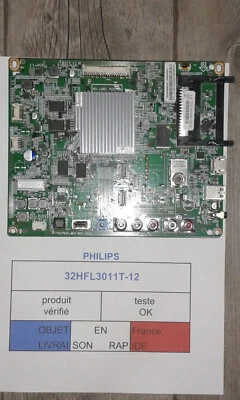 Carte mère fonctionnelle PHILIPS 32HFL3011T-12 ou autre[réf :715G7853-M01] - Photo 1/4