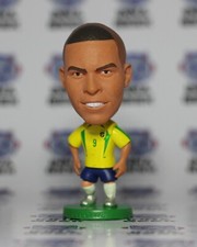 6cm Soccer National Team Player Brasil #9 Ronaldo 2002 World Cup