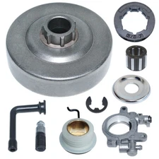 For Stihl MS290 029 MS390 039 MS310 Clutch Drum Sprocket Rim Oil Pump Worm Gear