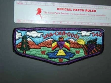 Boy Scout OA 548 Sha-cha-quoi flap 6432R