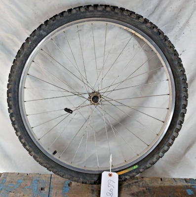 Roues VTT 26" Moyeux Shimano Exage HB-RM50/FH-HG50 Jantes Weinmann 2719 - Occasion
