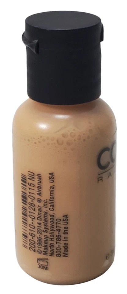 Dinair Airbrush Makeup Glamour Foundation 1.15 oz C128 NOS - image 4 of 4