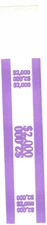 Pack of 10 Bill Wrappers Currency Band Bundles Currency Straps $ 2,000.00