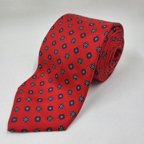 Cambridge Classics Necktie Red Geographic