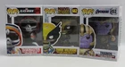 Funko Pops Marvel Zombie Wolverine #662, Black Widow #605 Avengers #453